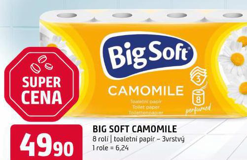 BIG SOFT CAMOMILE TOALETN PAPR