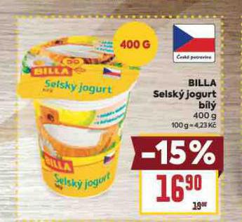 BILLA SELSK JOGURT BL