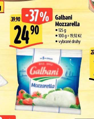 GALBANI MOZZARELLA