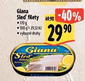 GIANA SLEOV FILETY