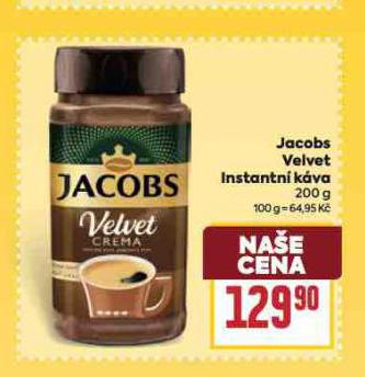 JACOBS VELVET INSTANTN KVA