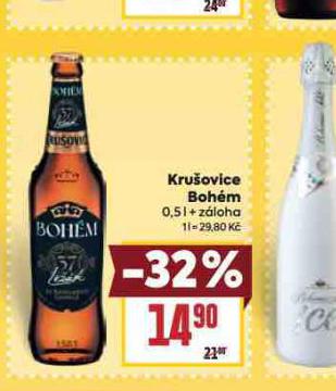 PIVO KRUOVICE BOHM