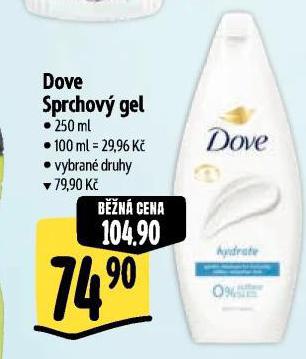 DOVE SPRCHOV GEL