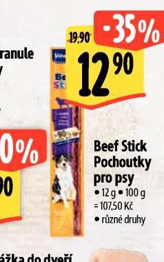 BEEF STICK POCHOUTKY PRO PSY