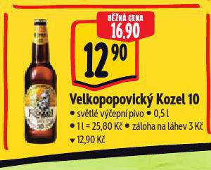 PIVO VELKOPOPOVICK KOZEL