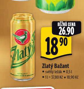 PIVO ZLAT BAANT