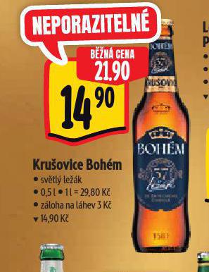 PIVO KRUOVICE BOHM