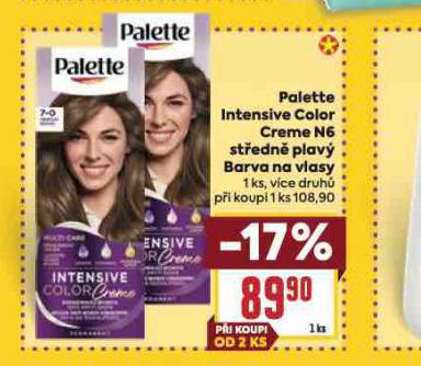 PALETTE INTENSIVE COLOR CREME