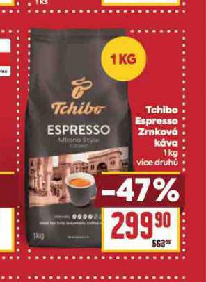 TCHIBO ESPRESSO ZRNKOV KVA