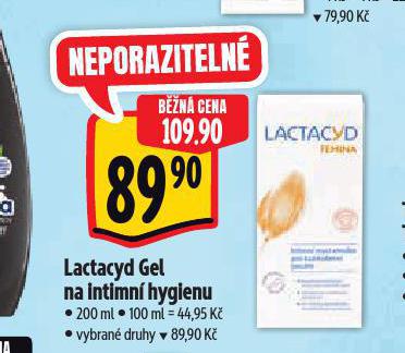 LACTACYD GEL NA INTIMN HYGIENU