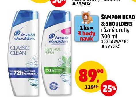 HEAD & SHOULDERS AMPON NA VLASY