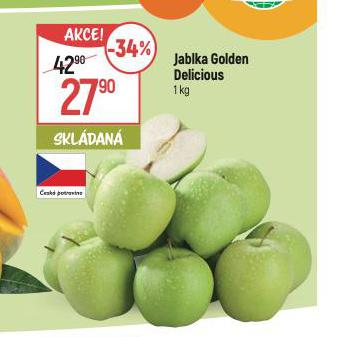 JABLKA GOLDEN DELICIOUS