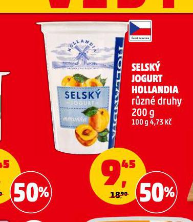 HOLLANDIA SELSK JOGURT