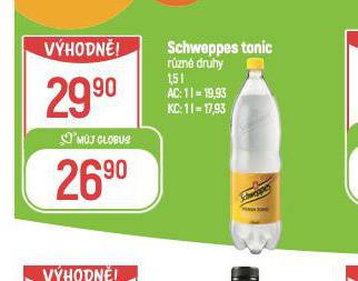 SCHWEPPES TONIC