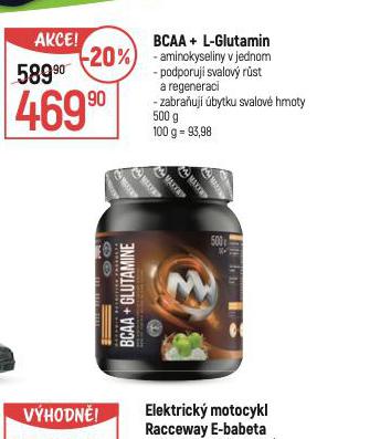 BCAA + L-GLUTAMIN