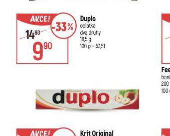 DUPLO OPLATKA