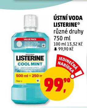 LISTERINE STN VODA