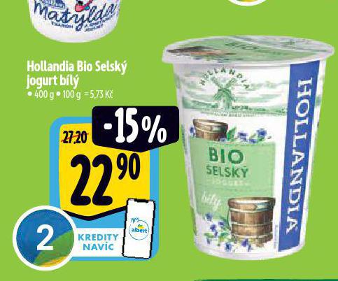 HOLLANDIA SELSK JOGURT BIO