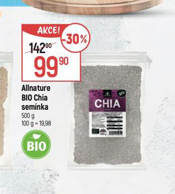 ALLNATURE BIO CHIA SEMNKA