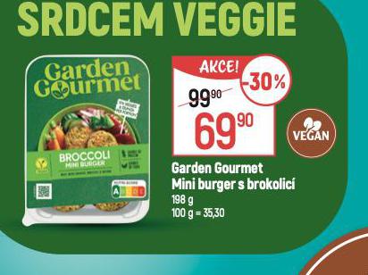 GARDEN GOURMET MINI BURGER S BROKOLIC