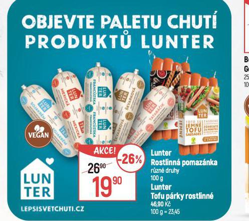 LUNTER ROSTLINN POMAZNKA