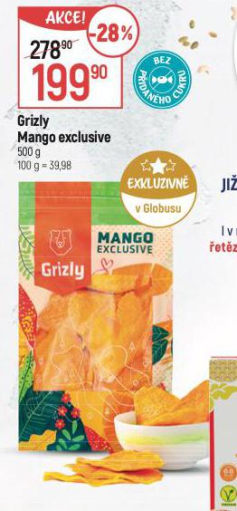 GRIZLY MANGO EXCLUSIVE