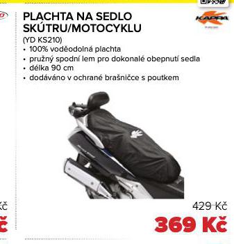 PLACHTA NA SEDADLO SKTRU / MOTOCYKLU