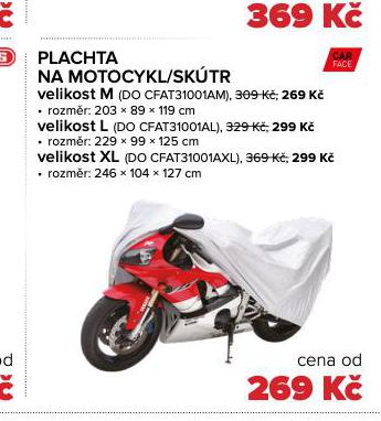 PLACHTA NA MOTOCYKL / SKTR