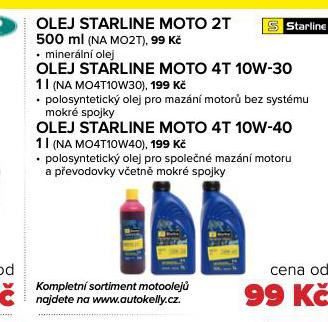 OLEJ STARLINE MOTO 4T 10W-40