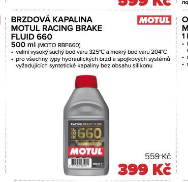 BRZDOV KAPALINA MOTUL RACING BRAKE FLUID 660