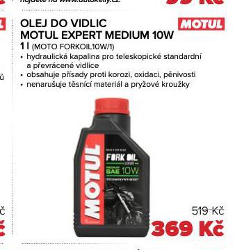 OLEJ DO VIDLIC MOTUL EXPERT MEDIUM 10W