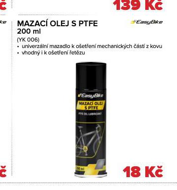 MAZAC OLEJ S PTFE