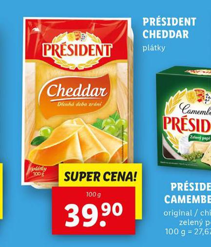 PRSIDENT CHEDDAR