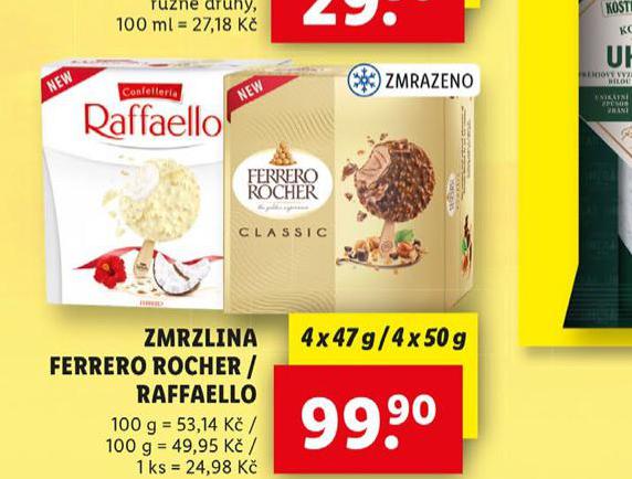 ZMRZLINA FERRERO ROCHER / RAFFAELLO