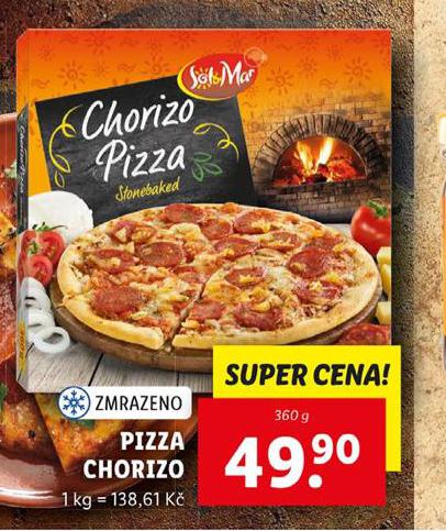 PIZZA CHORIZO