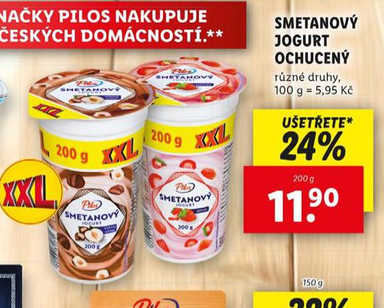 SMETANOV JOGURT OCHUCEN