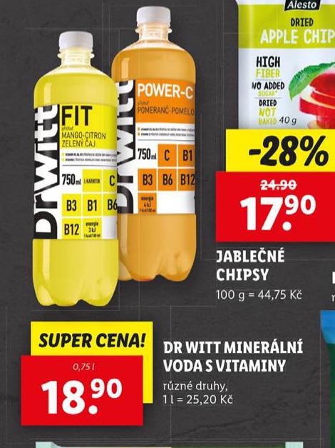 DR WITT MINERLN VODA S VITAMNY