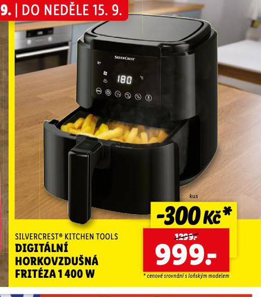 DIGITLN HORKOVZDUN FRITZA 1400 W