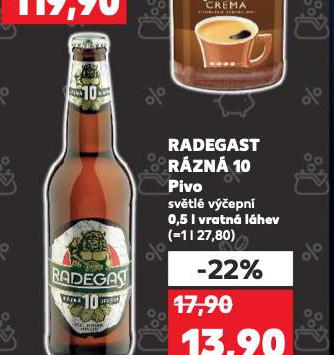 PIVO RADEGAST RZN 10