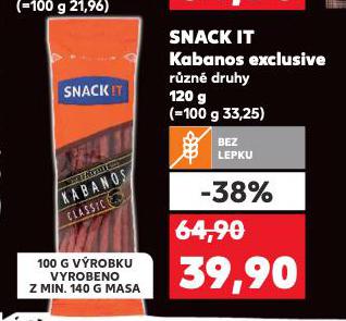 SNACK IT KABANOS EXCLUSIVE