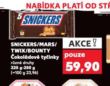 SNICKERS /MARS / TWIX / BOUNTY