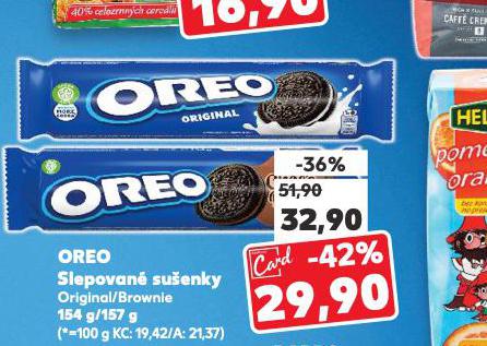 OREO SLEPOVAN SUENKY