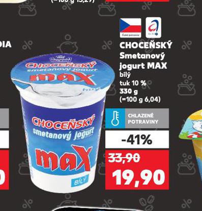 CHOCESK SMETANOV JOGURT MAX BL