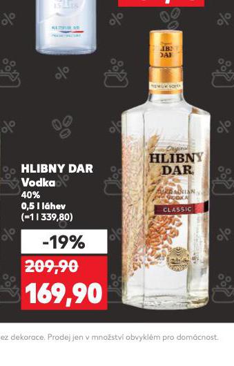 HLIBNY DAR VODKA