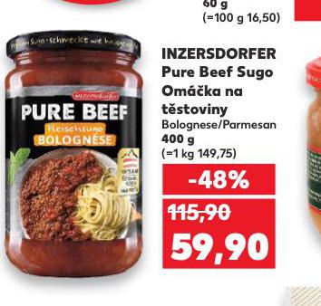 INZERDORFER PURE BEEF SUGO OMKA NA TSTOVINY