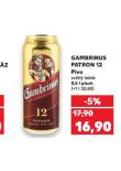 PIVO GAMBRINUS PATRON 12