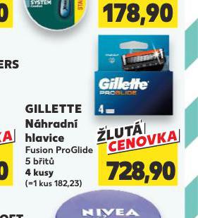 GILLETTE NHRADN HLAVICE