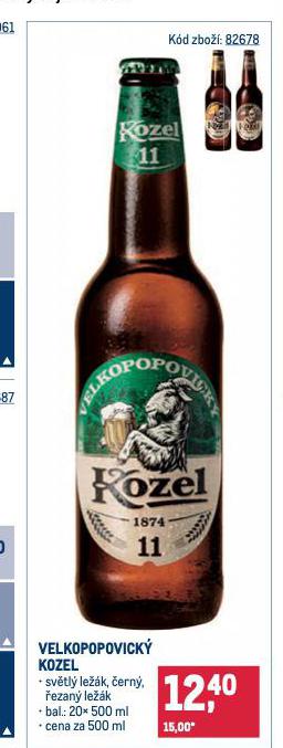 PIVO VELKOPOPOVICK KOZEL