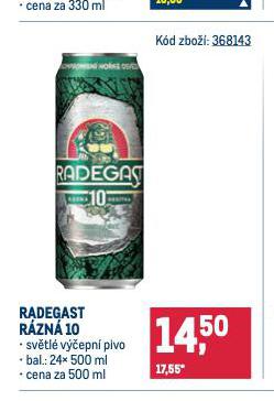 PIVO RADEGAST