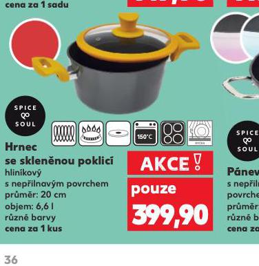 HRNEC SE SKLENNOU POKLIC 20 CM